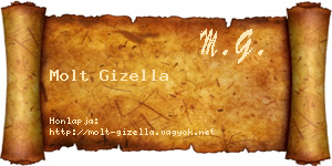 Molt Gizella névjegykártya